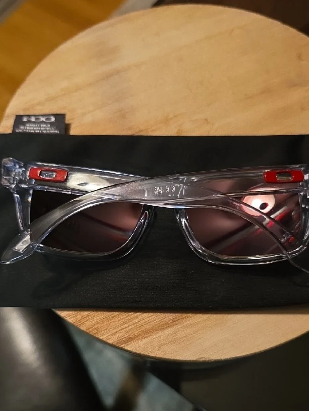 Oakley Child Sunglasses with Red Mirrored Lenses